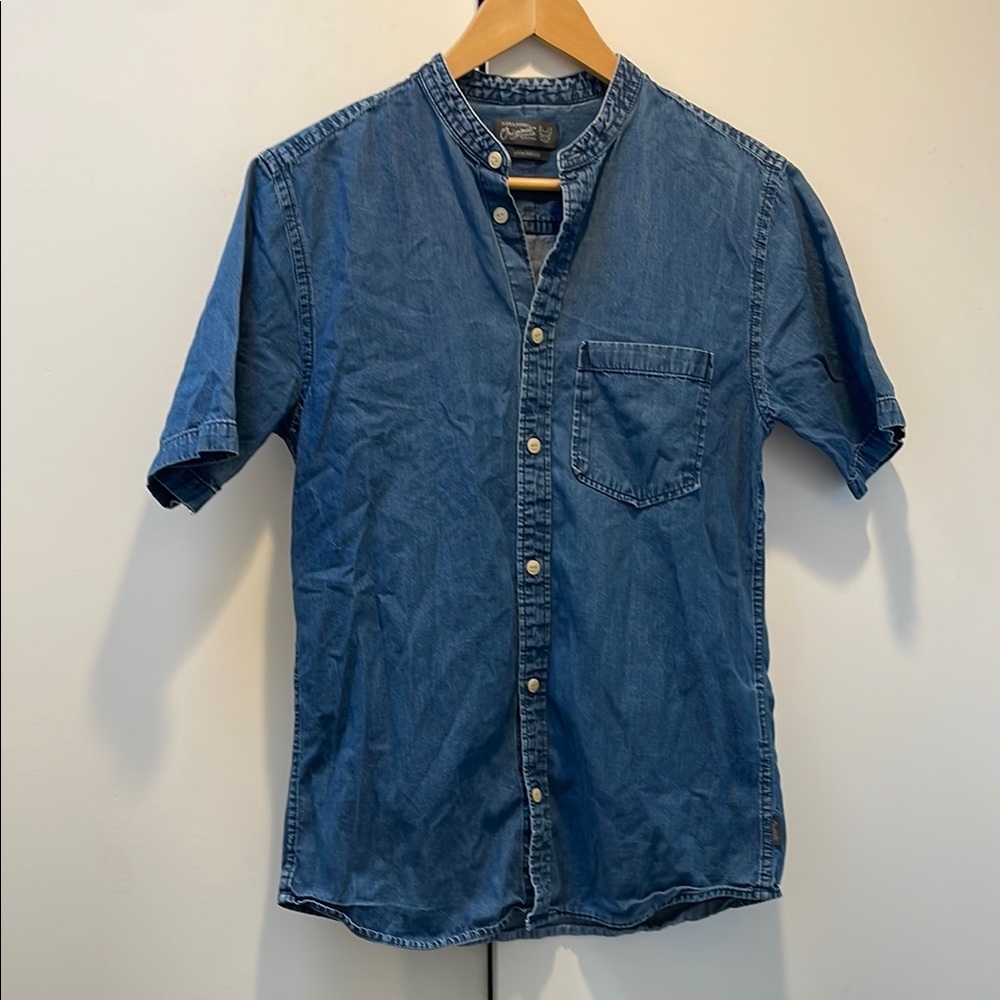 Jack and Jones Blue Denim Shirt